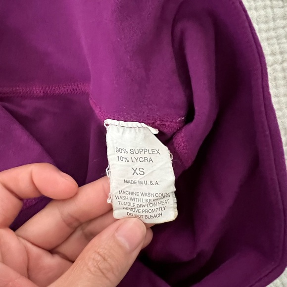 Beyond Yoga Purple Retro Cropped Pants - Picture 8 of 10